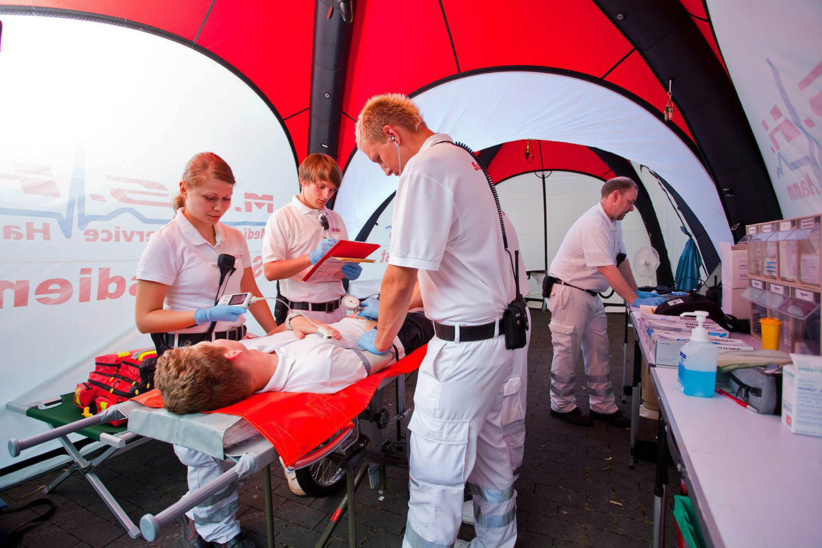 GYBE First Aid Tent