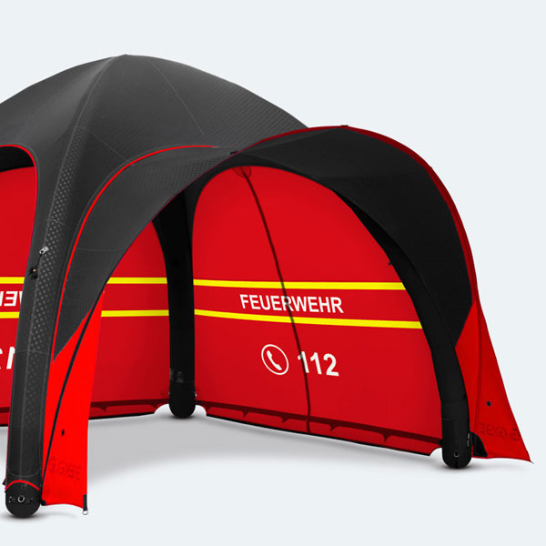 GYBE Sunshade for custom inflatable tent