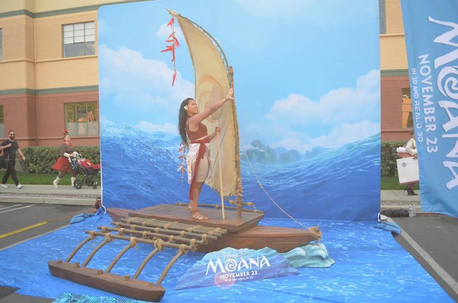 Moana Disney Custom Promotional Display