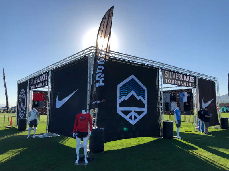 Custom Event Dome for Soccer.com Retail Experience | Case Study