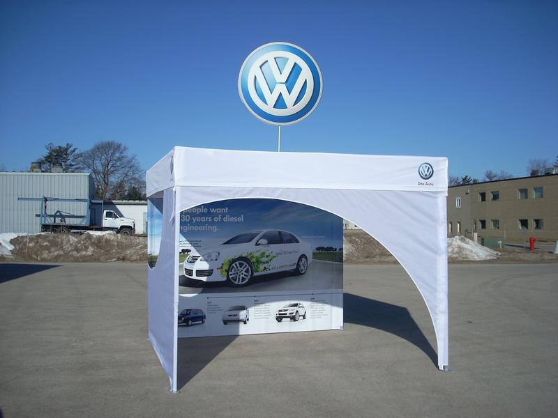 VW Custom 10x10 Pop-Up Tent